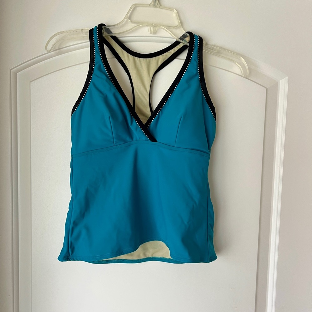 Miraclesuit Blue Tankini Top